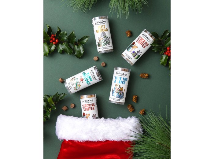 Holiday Mini Tube: Feliz Navidad - Dog Treats