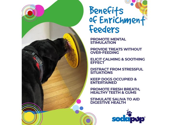 Duckies Design eMat Enrichment Lick Mat With Suction Cups