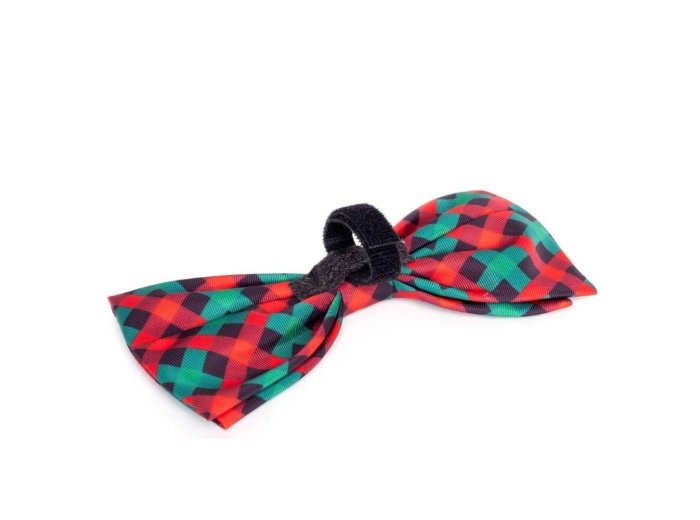 Holiday Check Bow Tie