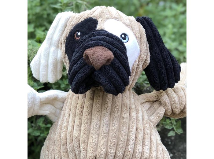 Patches HuggleMutt™ Knottie® Plush Dog Toy, Large