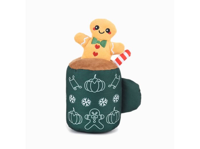HugSmart Pet - Happy Woofmas | Gingerbread Latte