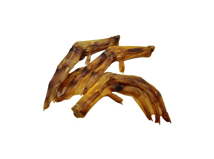 Duck Feet Dog Treats - Single-Ingredient Chews (25/case)