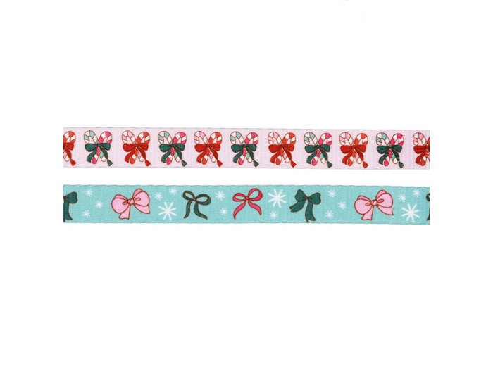 Dog Leash - Candy Cane Coquette (Christmas)