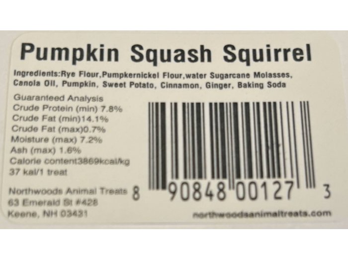 Display Crate REFILL, Cookies - Pumpkin Squash Squirrel