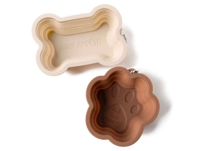 Modern Monkey sWAG Collapsible Doggie Dish
