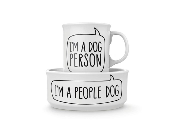 Howligans - Mug + Dog Bowl - Dog Person