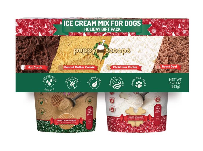 Puppy Scoops Ice Cream Mix - Holiday Gift Pack