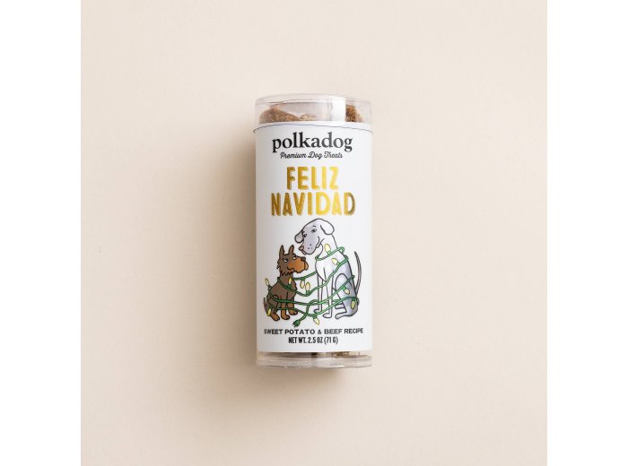 Holiday Mini Tube: Feliz Navidad - Dog Treats