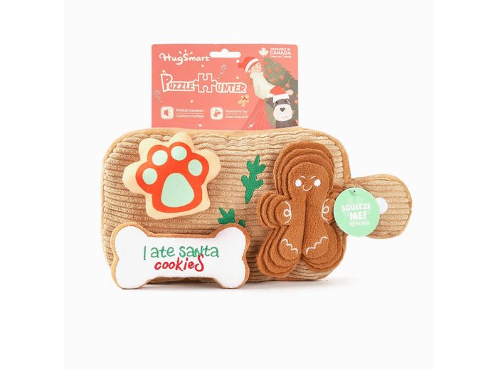 HugSmart Pet - Happy Woofmas | Cookie Board - Plush Toy