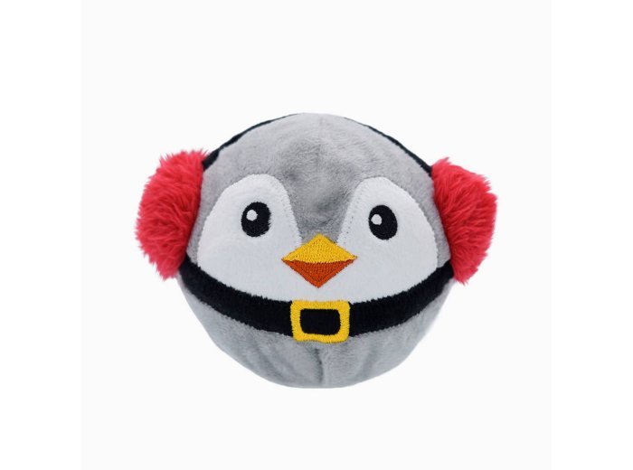 HugSmart Pet - Happy Woofmas | Penguin - Dog Ball Toy
