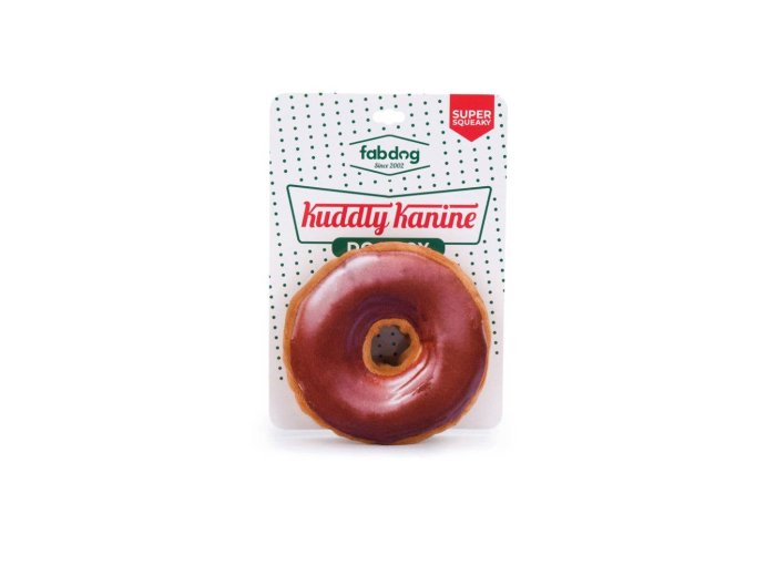 Kuddly Kanine Donut Toy