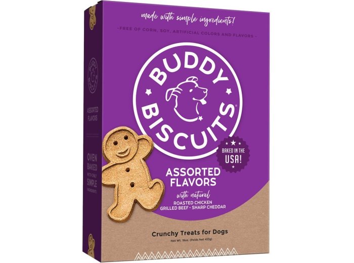 Buddy Biscuits Dog Crunchy Assorted 16oz.