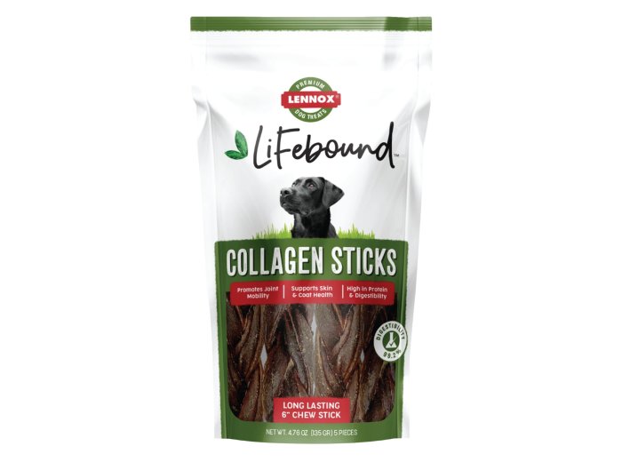 Lennox Lifebound Dog 6" 4.70oz. Collagen Sticks 5 Count