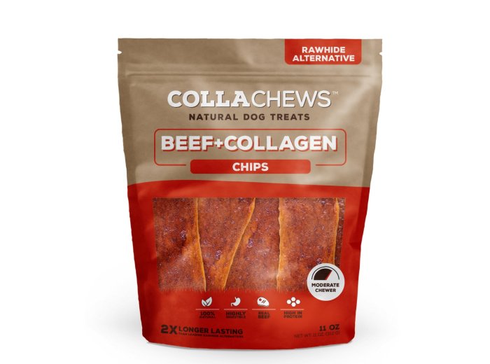 Collachews Collagen Chips Beef 11oz.
