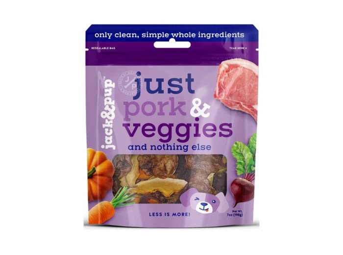 Jack & Pup Dog 7oz. Just Pork Veggies