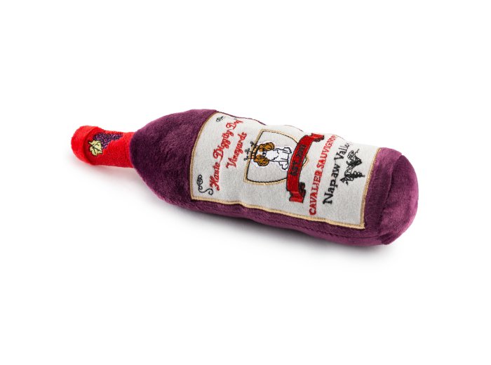 Cavalier Sauvignon Toy Squeaker Dog Toy