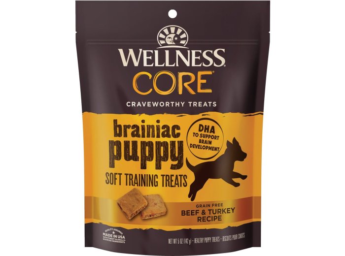 Wellness Core Brainiac Puppy Dog 5oz. Beef Turkey Soft