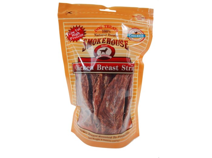 Smokehouse Chicken Breast Strips Dog Treat 1ea/8 oz
