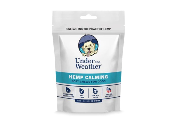 Under The Weather Hemp Calming Chew For Dogs 30count