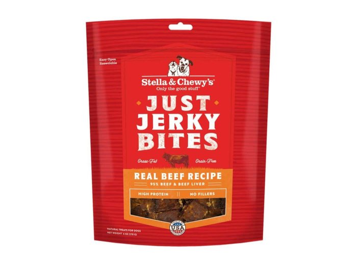 Stella And Chewys Dog Just Jerky Grain Free Beef 6oz.