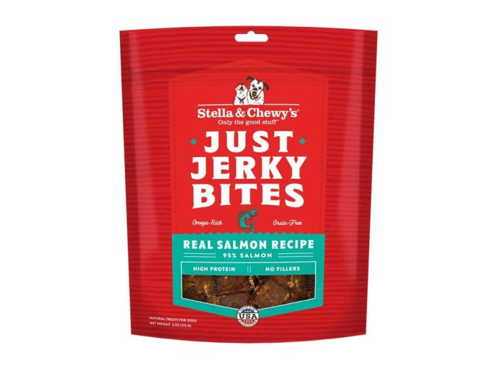 Stella And Chewys Dog Just Jerky Grain Free Salmon 6oz.