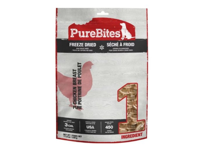 Purebites Freeze Dried Dog Treats Chicken Breast 11.6oz.
