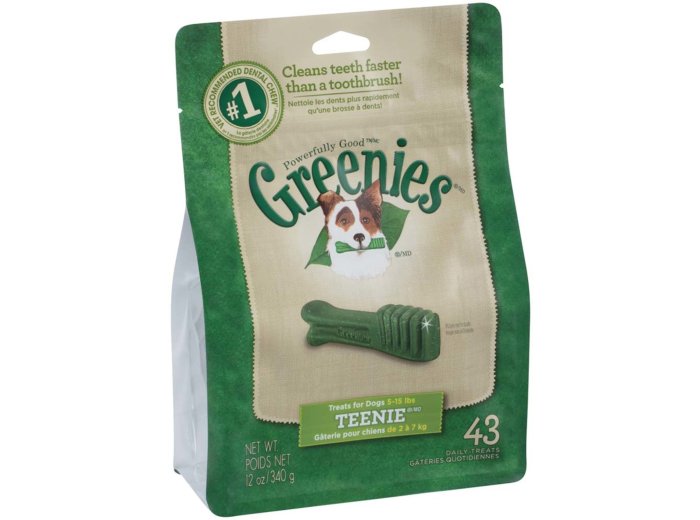 Greenies Dog Dental Treats Teenie Original 1ea/12 oz, 43 ct