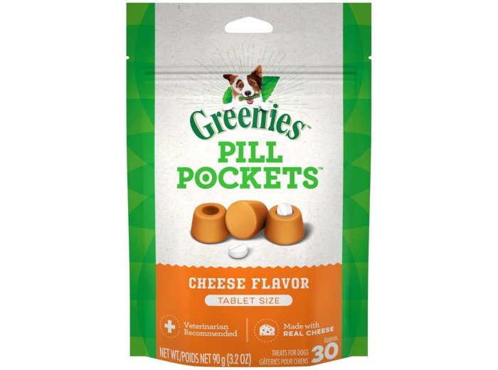 Greenies Pill Pockets for Tablets Cheese 1ea/30 ct, 3.2 oz