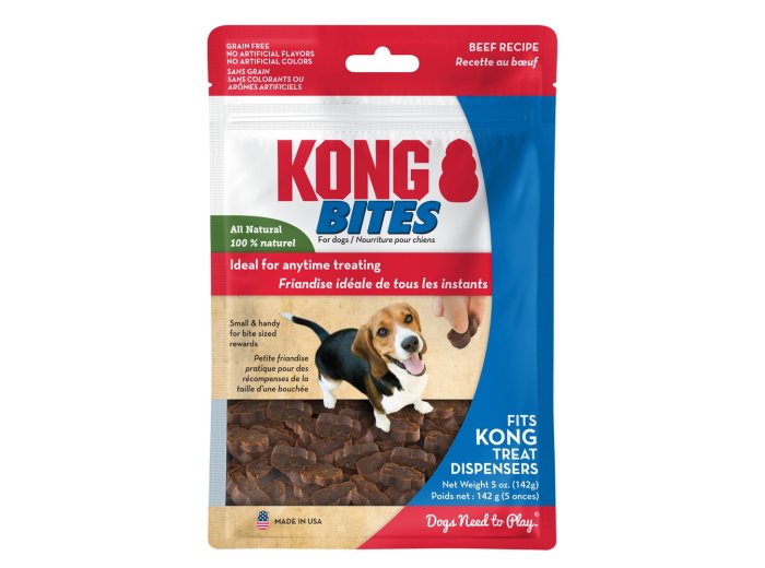 KONG Bites Dog Treats Regular Beef 1ea/5 oz
