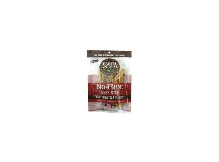 Earth Animal No Hide Beef Chews Dog Treats; 10 Pack - Small