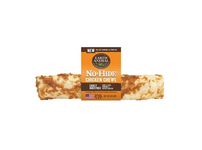 Earth Animal No Hide Chews- Chicken Large (Case Of 12)