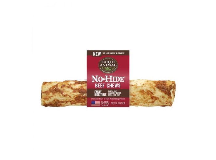 Earth Animal No Hide Chews- Beef Large (Case Of 12)