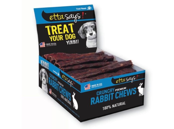 Etta Says! Premium Crunchy - 4.5 Inch Rabbit - Sold As Display Box Only - Note Individual Units Not Upc Labeled