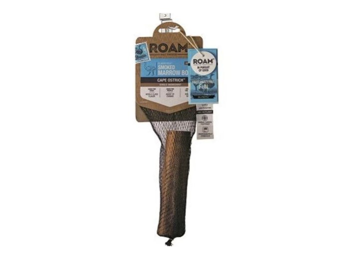 Roam Flavor Rich Smoked Marrow Bone Ostrich Large-1 Pk