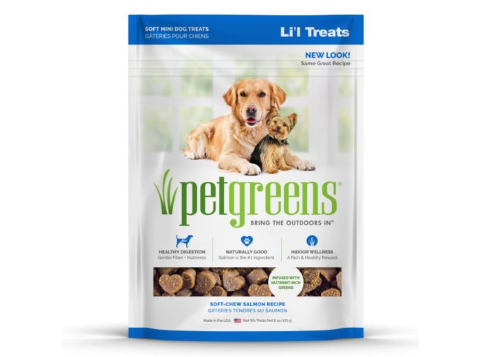 Pet Greens Li'l Treats Soft Mini Dog Treats Salmon 1ea/6 oz
