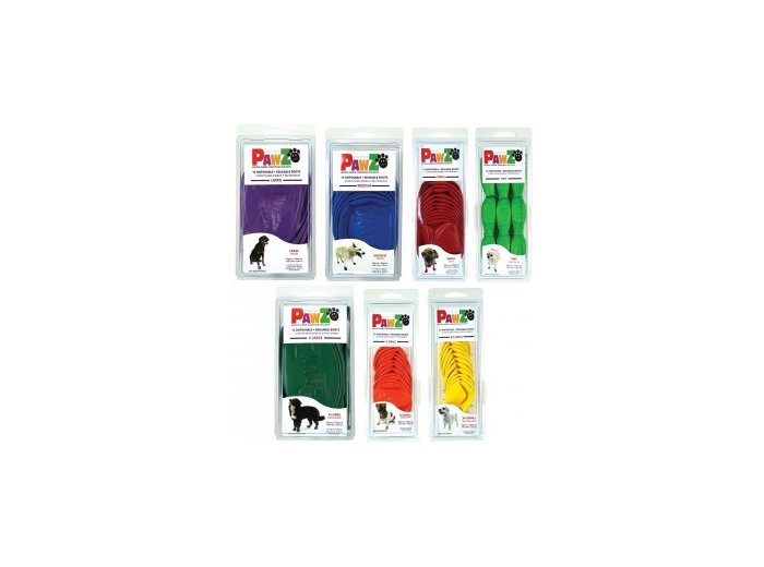 Pawz Dog Boots in Color Small