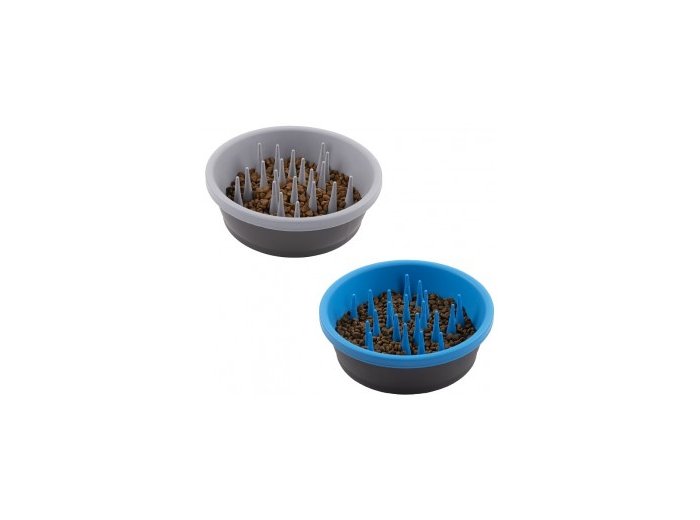 Dexas Slow Feeder Dark Grey/Grey