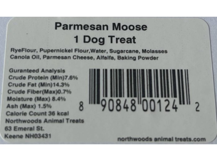 Display Crate REFILL, (no crate), 36 Cookies - Parmesan Moos