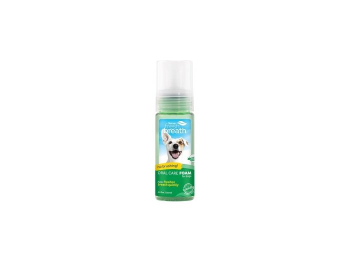 TropiClean Fresh Breath No Brushing Oral Care Foam 4.5 oz