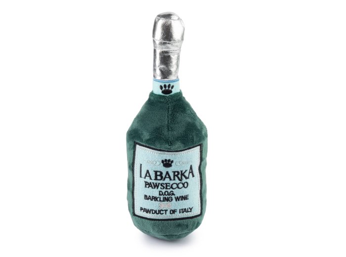 LaBarka Pawsecco Squeaker Dog Toy