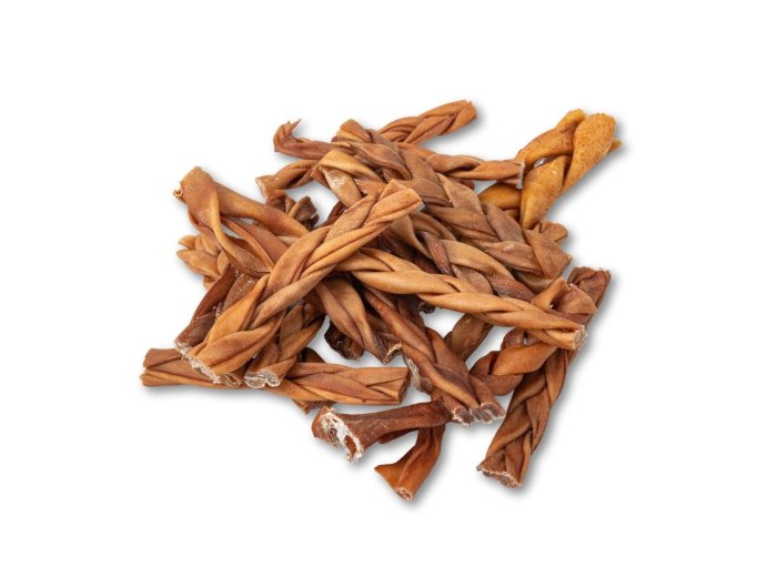 Braided Collagen Stick Dog Treats - 6" Standard (25/case)