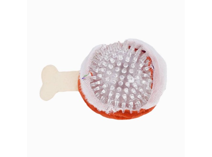 HugSmart Pet - Food Party | Ham - Dog Ball Toy