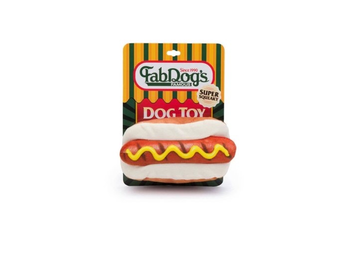 Fabdog's Hot Dog Toy
