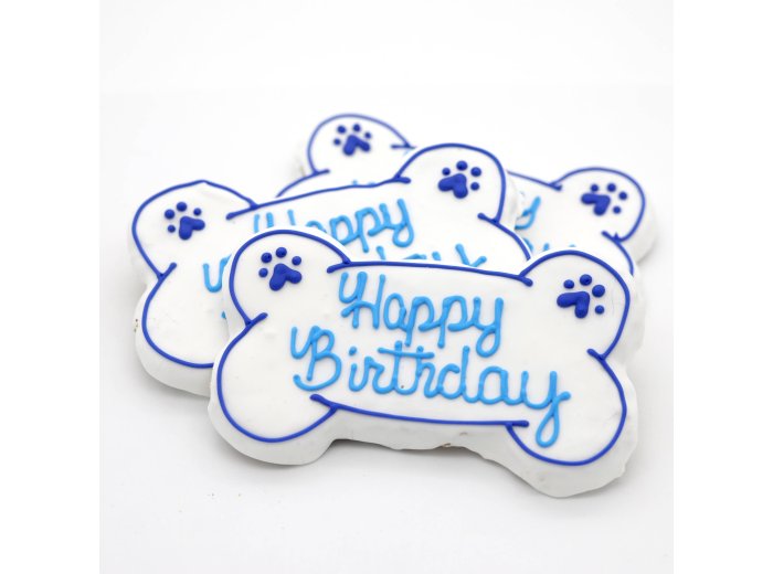 Birthday Bone Crunchy Oat Cookie ColorPink