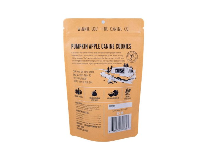 Pumpkin Apple Canine Cookies