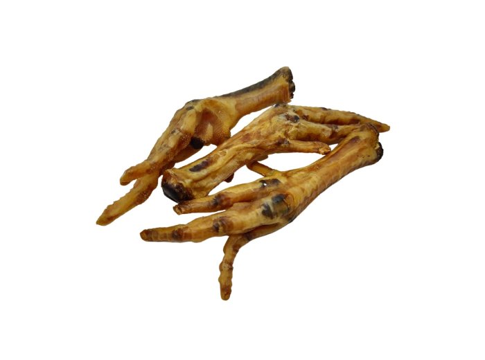 All-Natural Premium Chicken Feet Dog Treats (25/case)