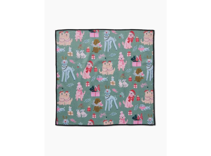 Christmas Doggos Paw Towel