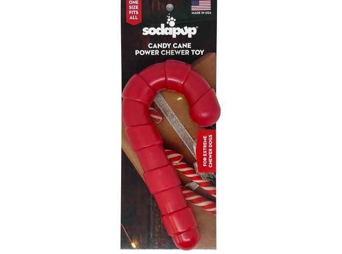 Candy Cane Christmas Nylon Chew Toy