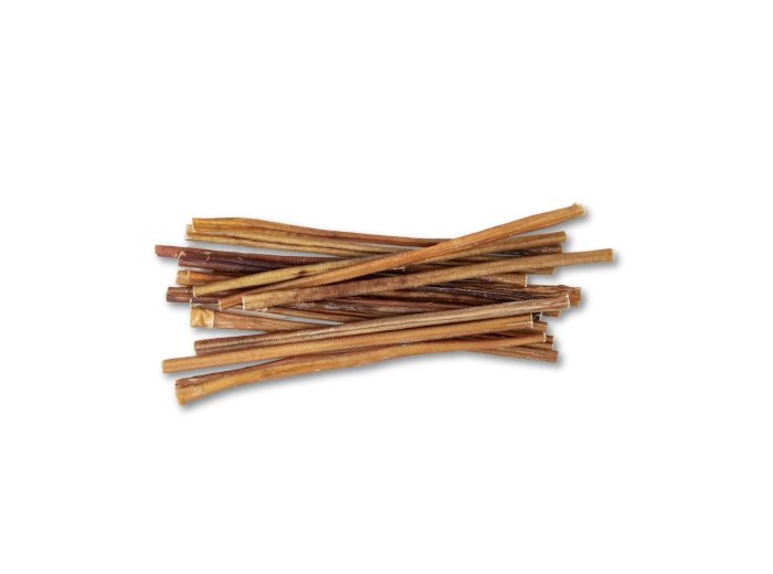 Natural Beef Bully Sticks for Dogs - 12" Thin (25/Case)