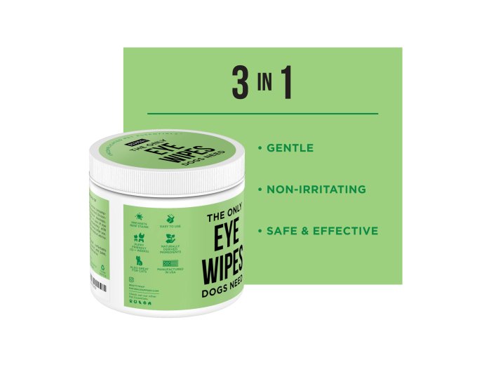 The Only Eye Wipes Dogs Need